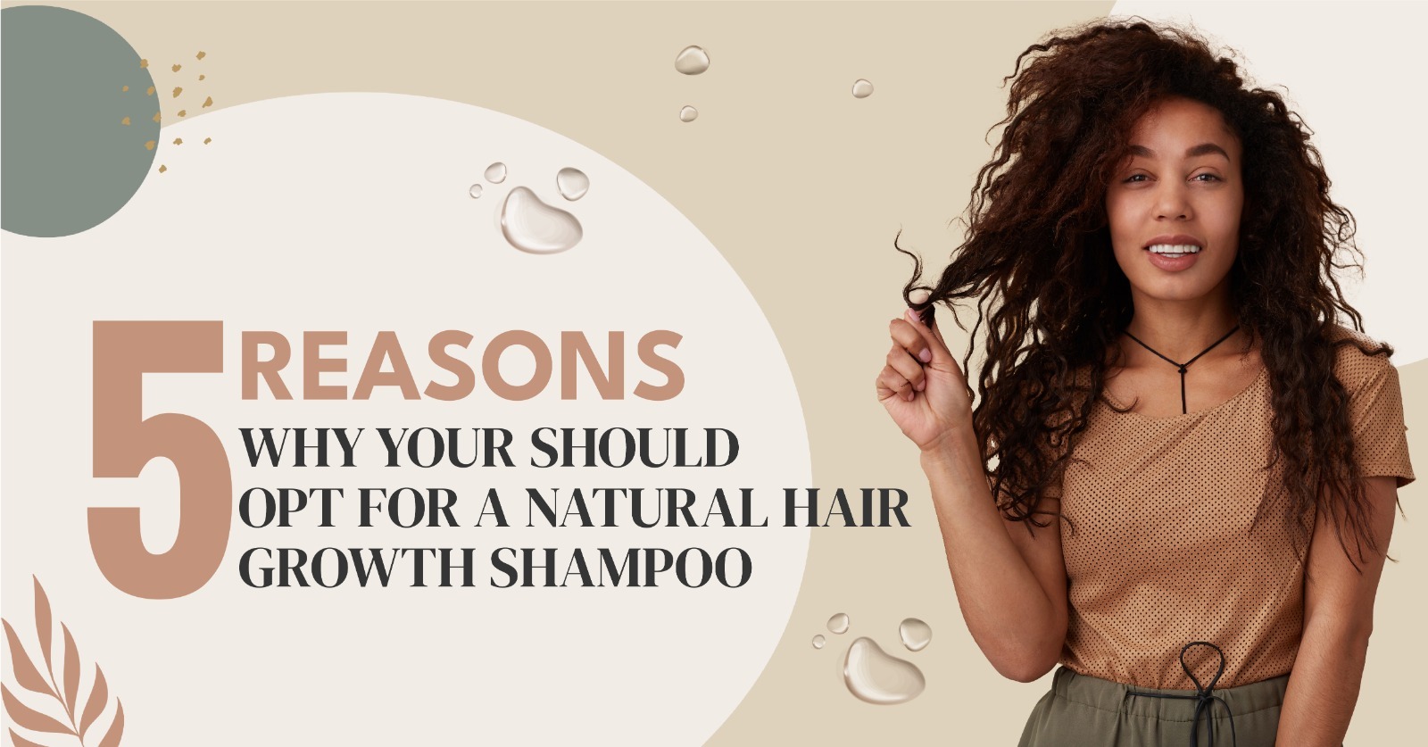 5 Reasons why you should opt for a Natural Hair Growth Shampoo